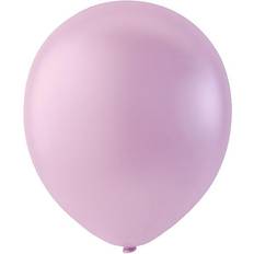 Balloons, round, D: 23 cm, light red, 10 pc/ 1 pack