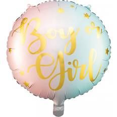 Blue Foil Balloons PartyDeco Folieballong Boy or Girl