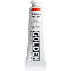 Golden Heavy Body Acrylics cadmium red light (CP) 2 oz