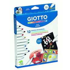 Water Based Touch Pen Giotto Decor Materials Pen Pack