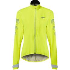 Dhb Sportswear Garment Clothing Dhb Flashlight Waterproof Jacket Women - Fluro Yellow
