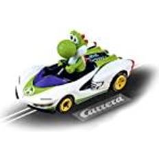 Carrera Go 20064183 Slot Car Nintendo Mario Kart-P-Wing-Yoshi, Multicoloured