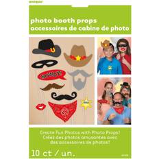 Unique Party Fotoprops på Pinne Cowboy 10-pack