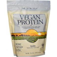 Dr. Mercola Vegan Protein Powder Vanilla 1.65 lbs