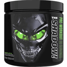 JNX Sports The Shadow High Stimulant Pre-Workout, 30 Servings, Green Apple