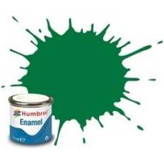 Water Based Enamel Paint Humbrol AA1448 14ml No. 1 Tinlet Enamel Paint 131 (Mid Green Satin)