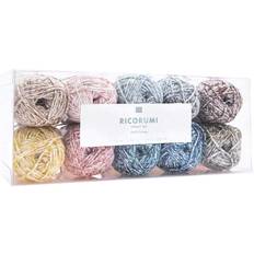 Rico Design rumi Spray Yarn, Pack of 10, 25g, Multi