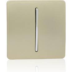 Trendi 1 Gang 2 Way, 10 Amp Light Switch Gold