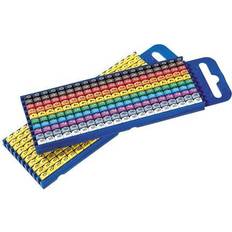 HellermannTyton W1-270 0-9 Colour Coded Wic Markers (Pk-1000)