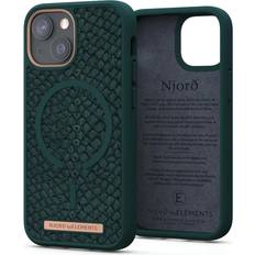 13 mini leather Njord byELEMENTS Salmon Leather Case for iPhone 13 mini