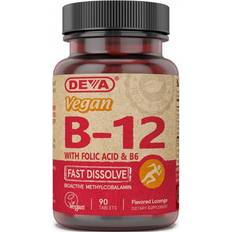 Deva B12 with Folic Acid & B6 90 pcs