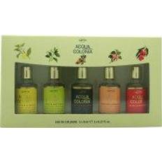 Maurer & Wirtz Mäurer & Wirtz 4711 Acqua Colonia Gift Set 8Ml Lime & Nutmeg Eau De Cologne Edc 8Ml Lemon & Ginger Eau De Cologne Edc 8Ml Blood Orange & Basil Eau