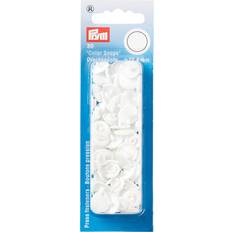 Snap Fasteners Prym Snap Fasteners Color snaps White 12,4 mm