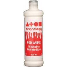 Red School Glue Brian Clegg PVA Glue Red Label 600ml