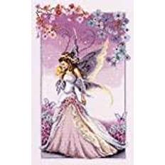 Vervaco Purple Fairy Counted Cross Stitch Kit, Multi-Colour