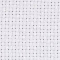 Creativ Company Aida Fabric, size 50x50 cm, 43 squares per 10cm white, 1 pc