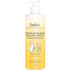 Babo Botanicals Moisturizing Baby Shampoo & Wash Comforting Oatmilk Calendula 16 fl oz