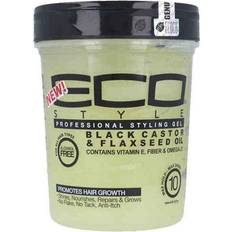 Eco Style Black Castor & Flaxseed Oil Styling Gel 946ml