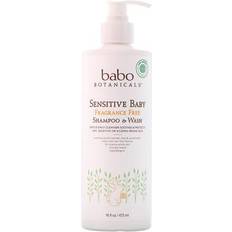 Babo Botanicals Sensitive Baby Shampoo & Wash Fragrance Free 16 fl oz