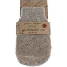 Hydrea London Exfoliating Linen Mitt with Copper