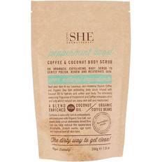 SHE Om Peppermint Coconut & Coffee Body Scrub 200g