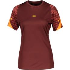 Nike Dri-FIT Strike Short-Sleeve T-shirt Women - Bronze Eclipse/Redstone/Total Orange