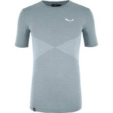 Salewa Zebru Responsive Short Sleeve T-shirt Men - Flint Stone