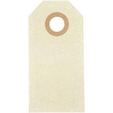 Creotime Manila Tags, size 3x6 cm, 250 g, cream, 1000 pc/ 1 pack