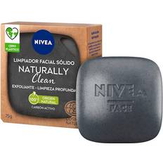 Nivea Facial Cleanser Naturally Clean Solid Exfoliant Active charcoal (75 g)