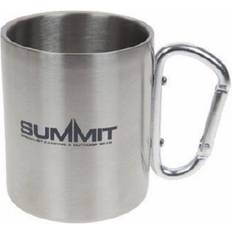 Summit Carabiner Handled Mug 300ml Stainless Steel