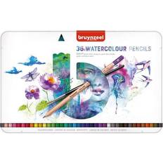 Royal Talens Bruynzeel Expression Series Watercolour Pencil Tin of 36 Colours