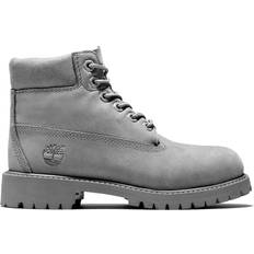 Boots Children's Shoes Timberland 6-Inch Premium - Grey Nubuck