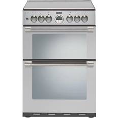 Stoves 60cm Gas Cookers Stoves Sterling 600DF Dual Fuel Black, Stainless Steel