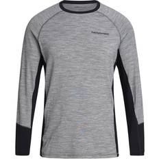 Peak Performance Magic Crew Men - Grey Melange/Black