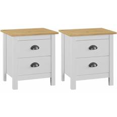 vidaXL Hill Range Bedside Table 35x46cm