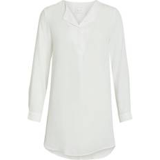 Vila Lucy Long Sleeved Tunic - Snow White