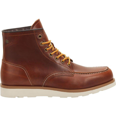 TPR Lace Boots Jack & Jones High Leather Boots - Brown/Rust