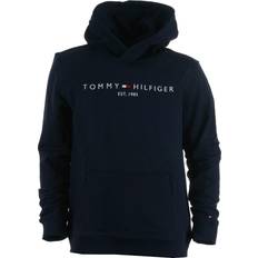 Tommy Hilfiger Boys Tops Tommy Hilfiger Essential Logo Organic Cotton Hoody - Black (KS0KS00213)