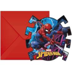 Spiderman Team Up Invitations Invitations & Envelopes 6ct