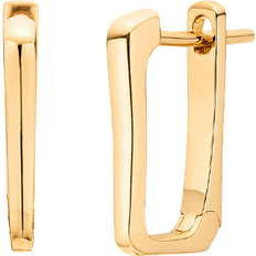 Monica Vinader Alta Huggie Earrings - Gold