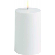 Plastic LED Candles Uyuni Pillar Block LED Candle 12.7cm