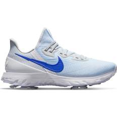 Nike Blue - Women Golf Shoes Nike Air Zoom Infinity Tour - White/Pure Platinum/Volt/Racer Blue