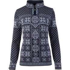 Dale of Norway Peace Women's Sweater - Navy/IceBlue