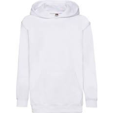 Fruit of the Loom Kid's Hooded Sweatshirt - White