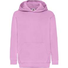 Fruit of the Loom Kid's Hooded Sweatshirt - Light Pink