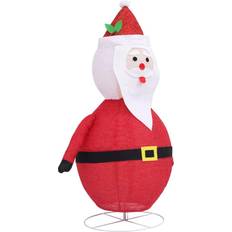 Steel Christmas Lights vidaXL Santa Claus Christmas Lamp 120cm