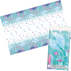 Birthdays Table Cloths Unique Party Table Cloths Mermaid 2.13x1.37m