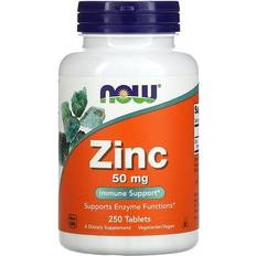 Now Foods Zinc 50mg 250 tablets