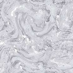 Minerals Azurite Marble Wallpaper Grey Silver Holden 90122