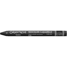 Neocolor II Aquarelle Water Soluble Wax Pastels black